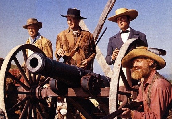 Seul western réalisé par John Wayne, il s'agit de :