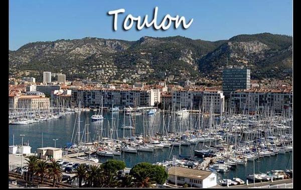 Où se situe Toulon ?