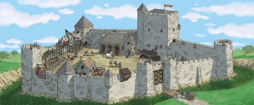 Pourquoi les seigneurs construisaient-ils des châteaux-forts ?