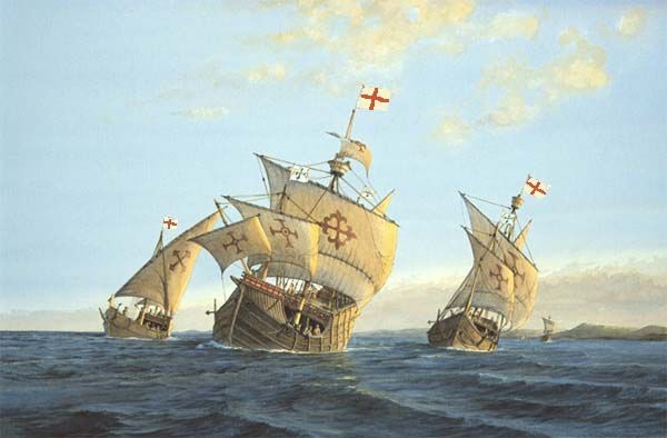 Quel navire ne faisait pas partie de l'équipage de Christophe Colomb quand il a découvert l'Amérique ?