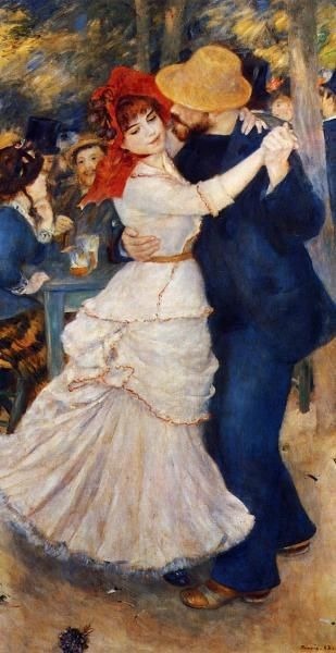 Qui a peint "La danse à Bougival" ?