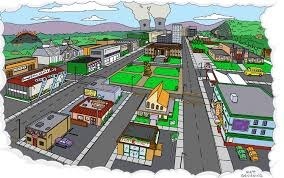 Dans quelle ville habitent les Simpson ?