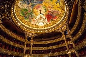 Quel peintre a peint le plafond de l'Opéra Garnier en 1964 ?