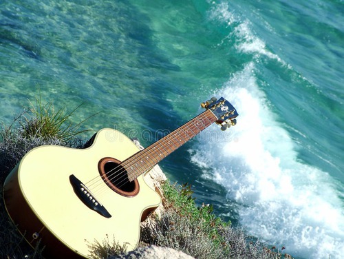 Quel célèbre guitariste entend-on sur cette version de « La mer » ?