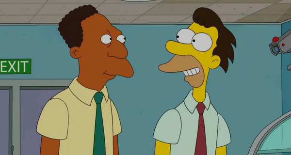 Inséparables collègues d'Homer, il s'agit de ?