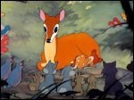 Comment est morte la gentille mère de Bambi dans "Bambi" ?