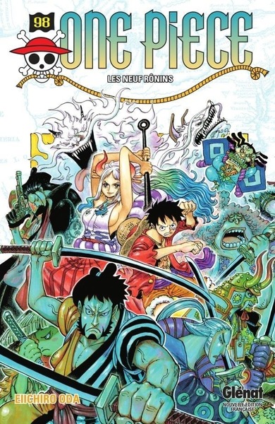 Jusqu'au volume 98 inclus, Luffy n'apparaît pas sur les couvertures de quatre tomes.