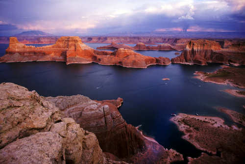Quel est ce paysage américain situé sur le fleuve Colorado ?