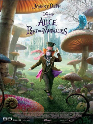 Et dans le film Alice au pays des merveilles de 2010 ?