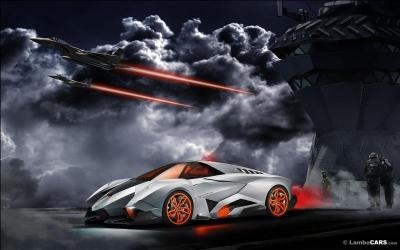 Quel est le nom de ce concept Lamborghini ?