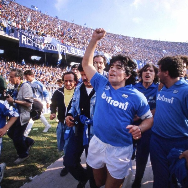Quand le SSC Naples remporte le championnat italien en 1987, quelle équipe est son dauphin ?