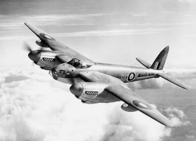 Quel était le nom de ces avions anglais, datant de la seconde guerre mondiale ?