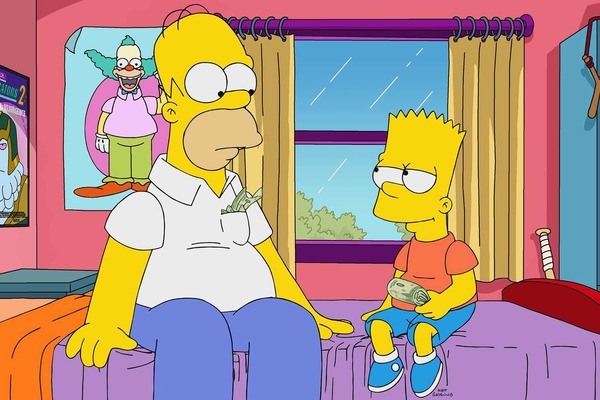 Qu'est-ce qu'Homer à l'habitude de faire à Bart lorsqu'il est énervé ?