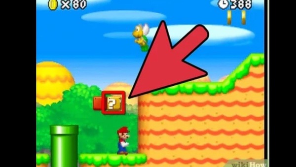 Quand Mario va taper sur cette boîte, en quoi se transformera-t-il ?