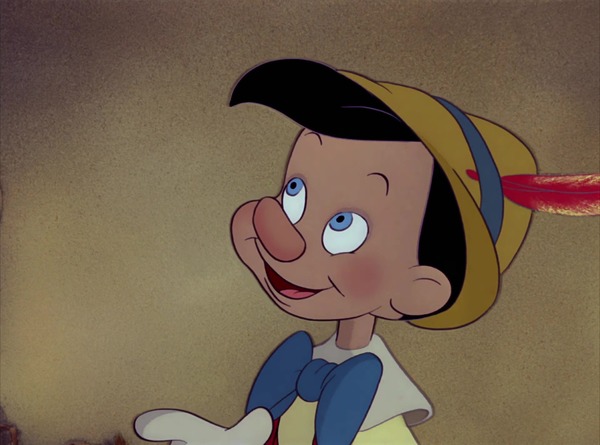 Pinocchio est le deuxième long-métrage d'animation des studios Disney.