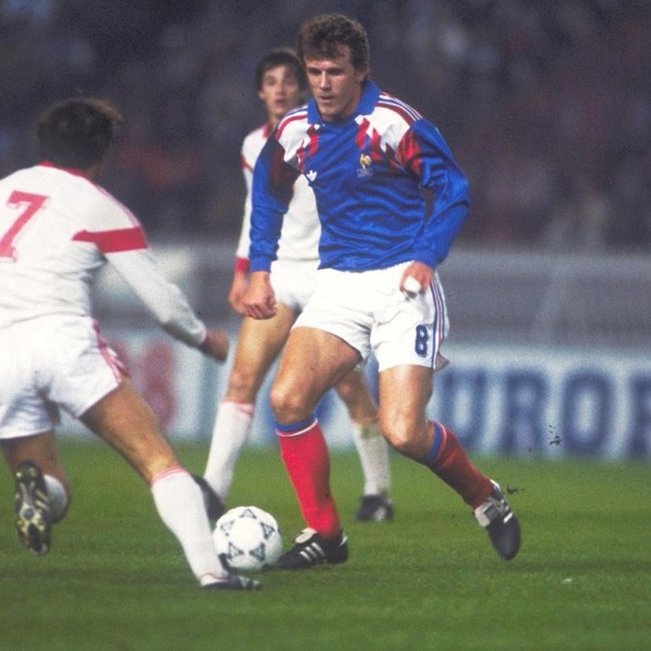 Le 30 mars 1991 contre l'Albanie, Franck Sauzée a inscrit 2 buts......