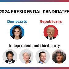 Who is the party democrate in the election 2024 ?