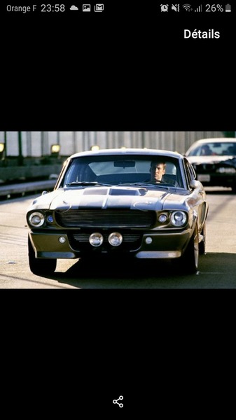 Dans 60s chrono, comment s'appelle la Shelby Mustang GT500 que Nicolas Cage vole en dernier ?