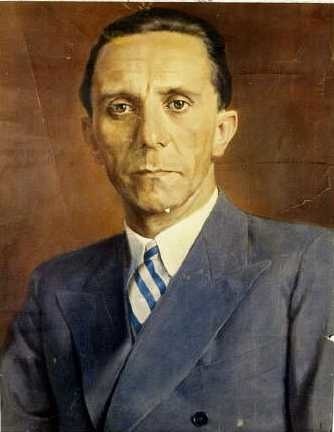 Le 18  février ... à la suite de la défaite de la bataille de Stalingrad, Joseph Goebbels prononce le discours du Sportpalast, discours le plus important de sa carrière au palais des sports de Berlin devant 14 000 membres du parti nazi.