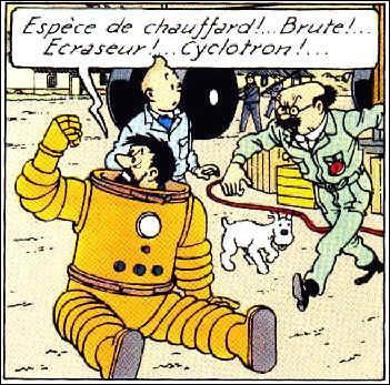 Dans quel album de Tintin voit-on cette image ?
