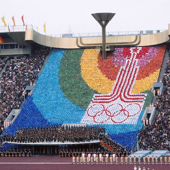 En juillet 1980, l’URSS devient le premier pays socialiste à accueillir les Jeux olympiques.