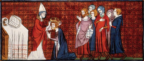 En quelle année le couronnement de Charlemagne a eu lieu ?