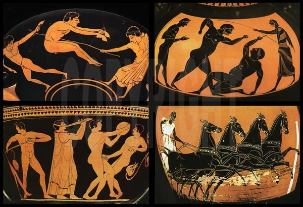En  comptant à partir de 476 av. J.-C., date des premiers Jeux après la victoire grecque de Salamine contre les...