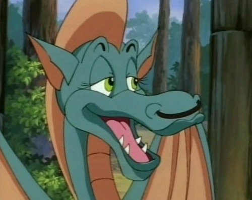 Comment s'appelle la dragonne dans l'animé "Sonic et Sally" ?