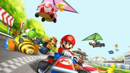 Quel est le nom du jeu de Mario qui inclus des voitures ?