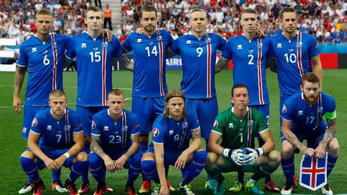 Comment est surnommée l’équipe d'Islande ?