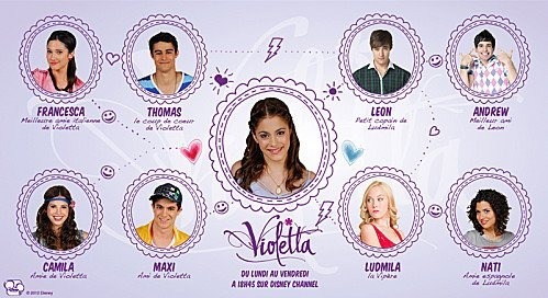 Qui est la meilleure amie de Violetta ?