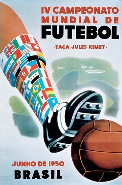 Les allemands n'ont pas participé à la Coupe du Monde de 1950.