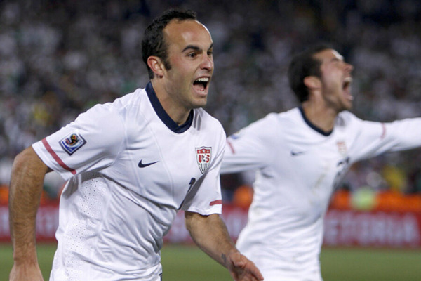 En 8èmes de finale malgré un nouveau but de Landon Donovan, quelle équipe élimine (2-1) les Yanks du Mondial 2010 ?