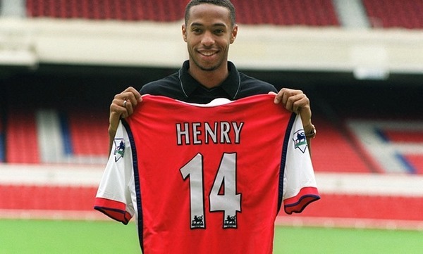 En 1999, Thierry Henry débarque à Arsenal en provenance de ...