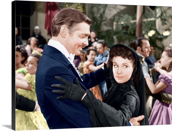 Dans quel film, dont l’histoire se déroule dans le sud des États-Unis, peut on retrouver Clark Gable et Vivien Leigh ?