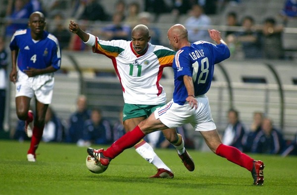Qui est le seul buteur du match France-Sénégal lors du Mondial 2002 ?