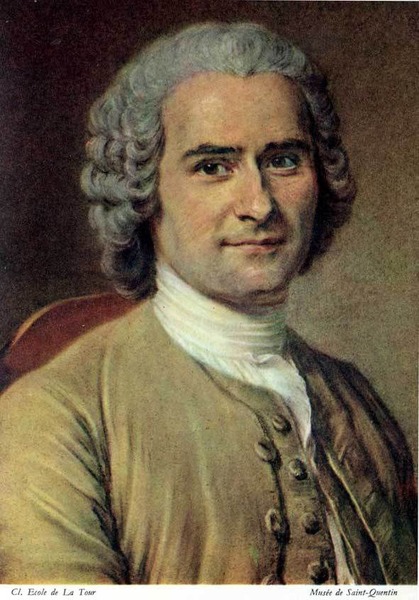 Qui est l'auteur de l'ouvrage “Du Contrat social” en 1762 ?