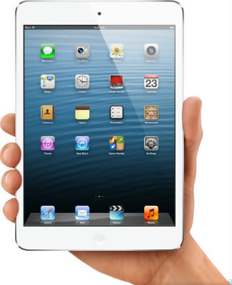 Quelle est la longueur (en pouces) de l'écran de l'iPad Mini ?