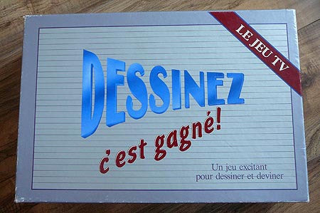 Dans " Dessinez c'est Gagné" quel animateur reprend le jeu à la TV ?