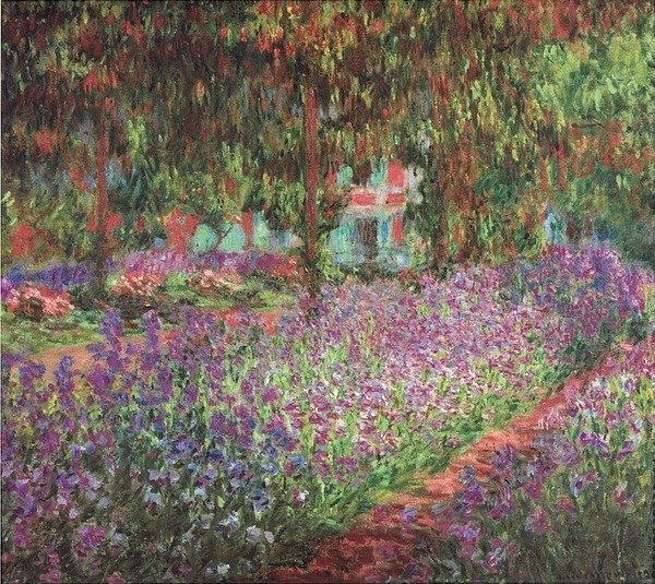Qui a peint “Le Jardin de l’artiste à Giverny” ?