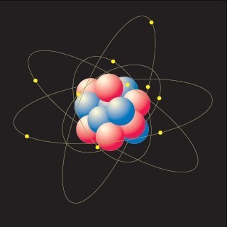 L'atome est constitué d'un noyau, lui-même constitué de...