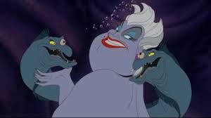 Que dit Ursula dans "Pauvres âmes en perdition" à propos de son titre de sorcière ?