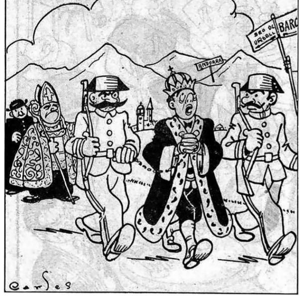 En 1934, un aventurier russe parvient à se faire proclamer roi d’Andorre, avant d’être destitué au bout d’une semaine de règne. Sous quel nom ?