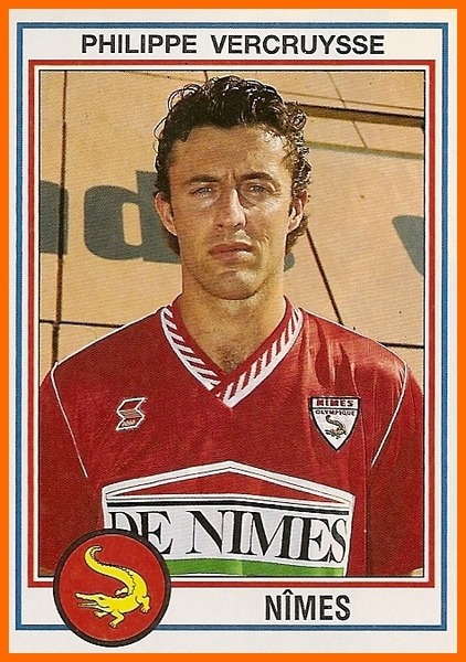 Le Nîmes Olympique est le dernier club professionnel de la carrière de Philippe Vercruysse.