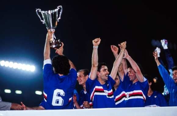 En plus du Championnat National, qu'est-ce que la Samp' a également remporté en 1991 ?