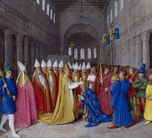 En quelle année Charlemagne a-t-il été sacré Empereur ?