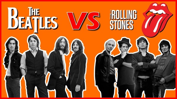 Lequel de ces deux groupes est le plus populaire : The Beatles ou The Rolling Stones ?