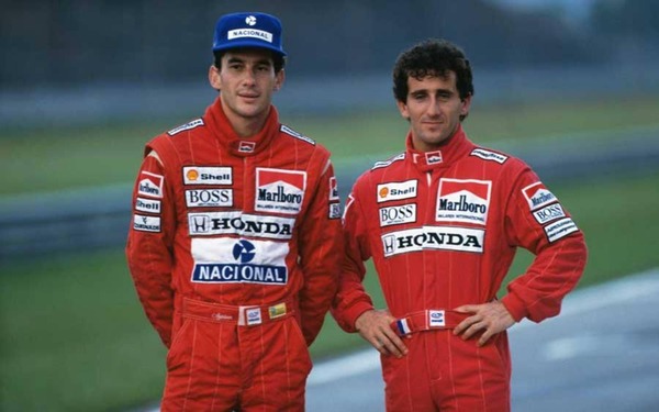 Qui est ce jeune brésilien qui devient le coéquipier d'Alain en 1988 ?