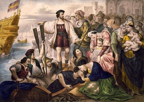 En 1592, l’équipage de Christophe Colomb se désespère d’atteindre la terre. Pour s’orienter vers le continent, le navigateur décide d’observer :