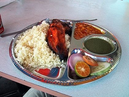 Comment s'appelle ce plat indien, du poulet :